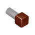 Schluter - RONDEC Coin intérieur 90° - aluminium brun rustique 3/8" (10 mm)