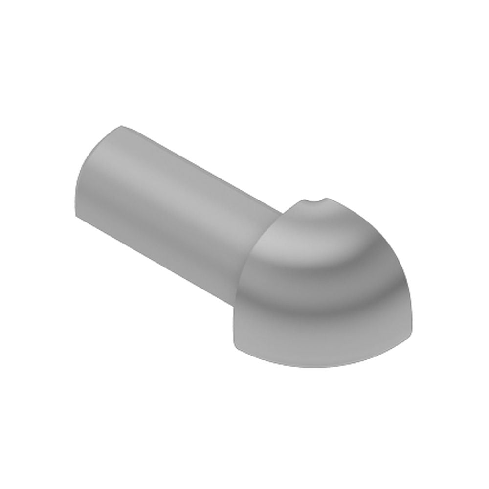 Schluter - RONDEC Coin extérieur 90° - plastique PVC gris classique 5/16" (8 mm)