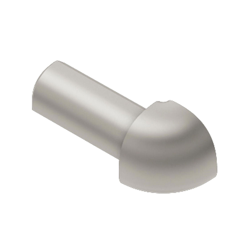 Schluter - RONDEC Coin extérieur 90° - aluminium anodisé nickel mat 1/2" (12.5 mm)