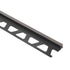 Schluter - DILEX-BWA Profilé de joint de mouvement de périmètre isolant le carrelage des structures - plastique PVC anthracite foncé 3/8" (10 mm) x 8' 2-1/2"