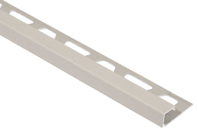 Schluter - QUADEC Profilé de bordure carré - aluminium ivoire 5/16" (8 mm) x 8' 2-1/2"
