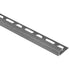 Schluter - RONDEC Profilé de bordure rond - aluminium  étain 1/4" (6 mm) x 8' 2-1/2"