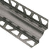 Schluter - DILEX-EHK Profilé à gorge avec un radius de 23/32" - acier inoxydable (V2) brossé 11/32" (9 mm) x 11/32" x 8' 2-1/2"