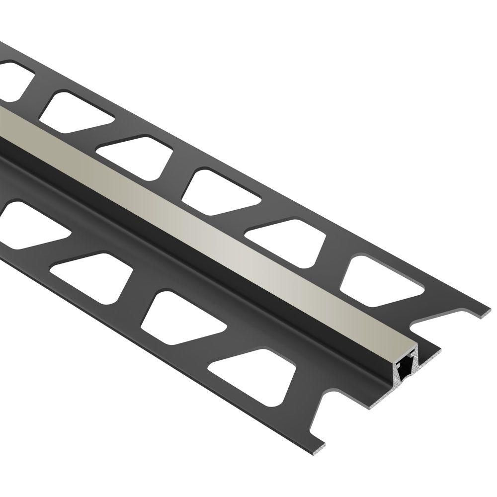 Schluter - DILEX-BWB Profilé pour joint de surface avec zone de mouvement de 3/8" - plastique PVC Gris 3/4" (20 mm) x 8' 2-1/2"
