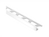 Schluter - 3/8" (10 mm) x 8' 2-1/2" - SCHIENE Bright white aluminum wall edge profile (A100BW)