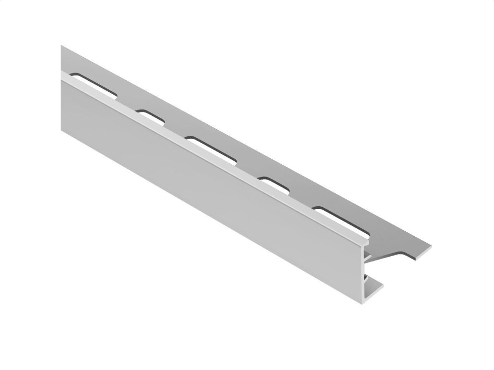 Schluter - 3/4" (20 mm) x 8' 2-1/2" - SCHIENE Matte anodized aluminum wall/floor edge profile (AE200)