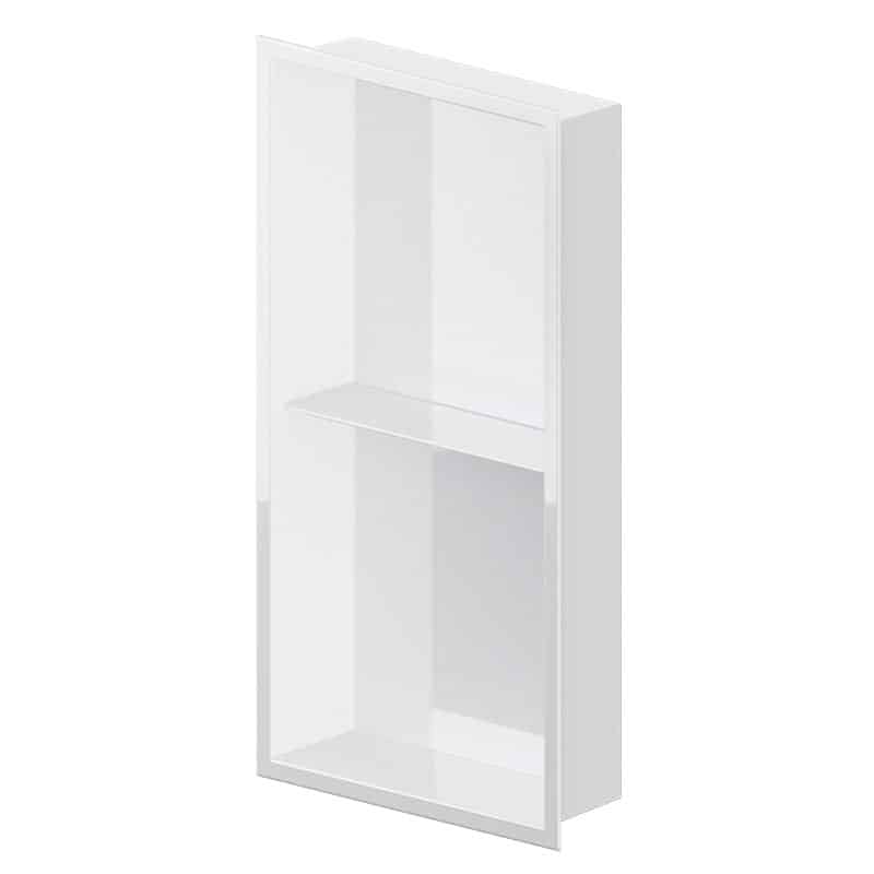 Niche murale blanc lustré 24″ x 12″ Acia