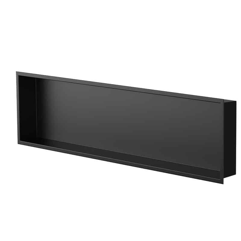 Niche murale noir mat 12″ x 48″ Alba