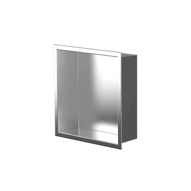 Niche murale acier inoxydable 12″ x 12″ Ally