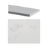 Fusion - Arctic White 6" x 96" - 15.9 mm - Polished Quartz Shower Frame 