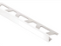 Schluter - 7/16" (11 mm) x 8' 2 1/2" - JOLLY-P Wall Edging Profile - Bright White PVC Plastic (BW110)