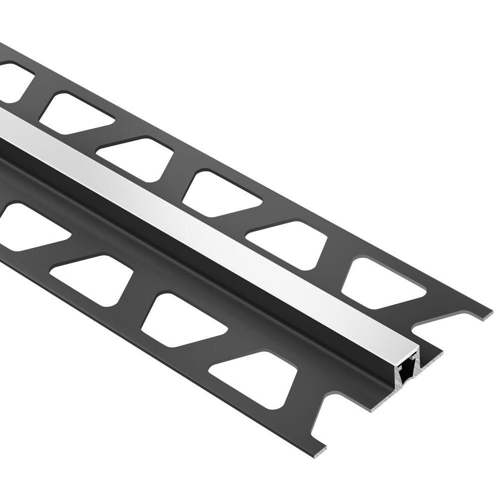 Schluter - DILEX-BWB Profilé pour joint de surface avec zone de mouvement de 3/8" (10 mm) - plastique PVC Blanc Éclatant 3/8" x 8' 2-1/2"