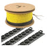 88 sq. ft. 240 V - Underfloor heating cable for uncoupling membrane