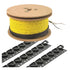 11 sq. ft. 240 V - Underfloor heating cable for uncoupling membrane