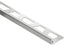 Schluter - JOLLY Moulure de bordure de mur Aluminium anodisé Chrome poli 1/4" (6 mm) x 8' 2-1/2"