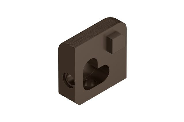Schluter - JOLLY Coin extérieur 90° Aluminium anodisé Bronze antique brossé 3/8" (10 mm)
