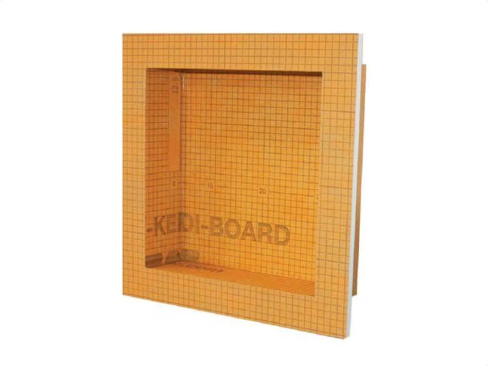 KB12SN305305AF - 12" x 12" - Schluter KERDI-BOARD-SN Prefabricated Shower Niche with Frame