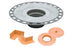 KD2FLKPVC10 - 2" PVC Plastic - Schluter KERDI-DRAIN Flange Assembly - (pack of 10)