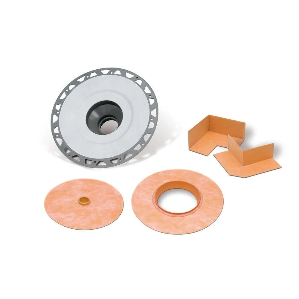 KD3FLKPVC - 3" PVC Plastic - Schluter KERDI-DRAIN Flange Assembly