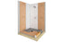 KSK9651525 - 38" x 60" - Schluter KERDI-SHOWER-KIT Ensemble de douche avec position de sortie centrée sans bride et grille