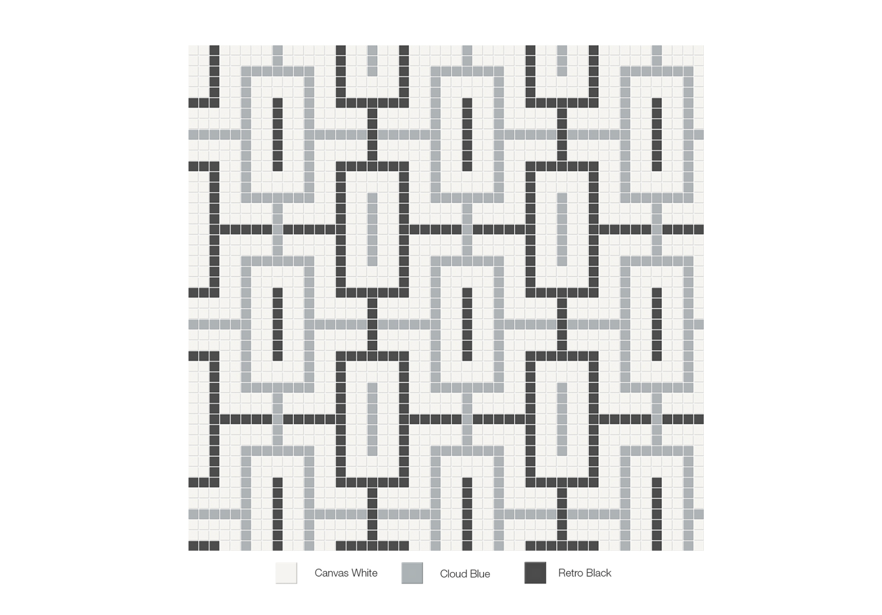 Soho Dawn Blend Patterned Mosaïque - Chain