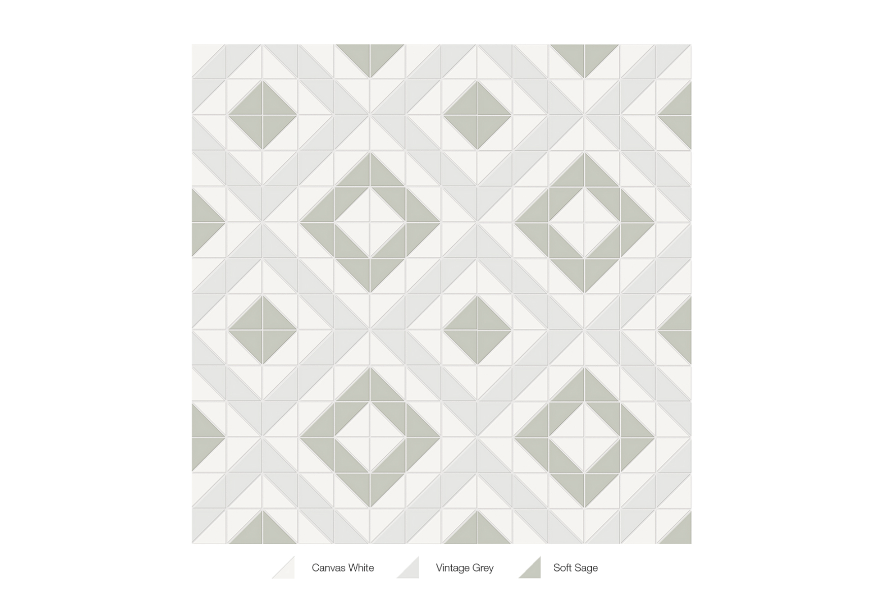 Soho Morning Blend Patterned Mosaïque - Cubic