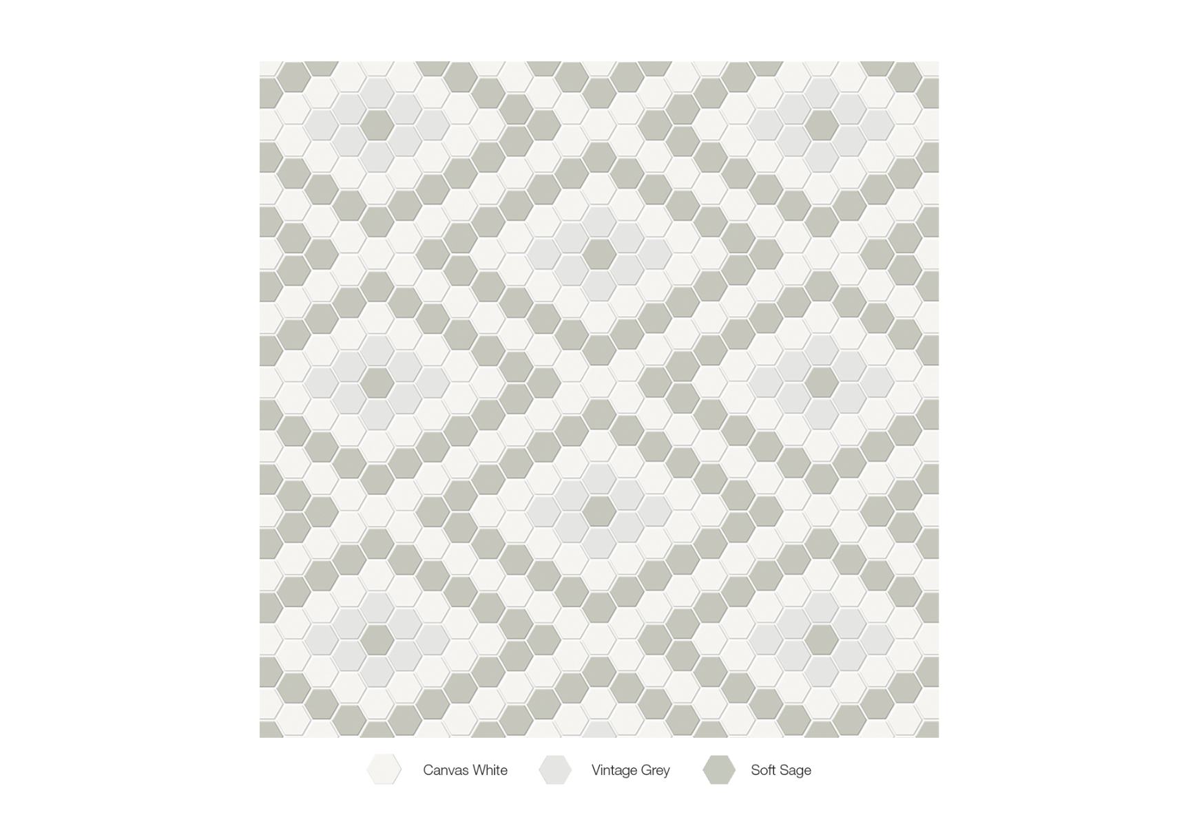 Soho Morning Blend Patterned Mosaïque - Diamond