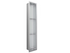 Fusion - 8" x 36" - Niche de douche avec deux tablettes acier inoxydable