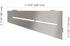 SES3D7EB - Schluter SHELF-E Quadrilateral corner shelf Pure model - brushed stainless steel (V2)