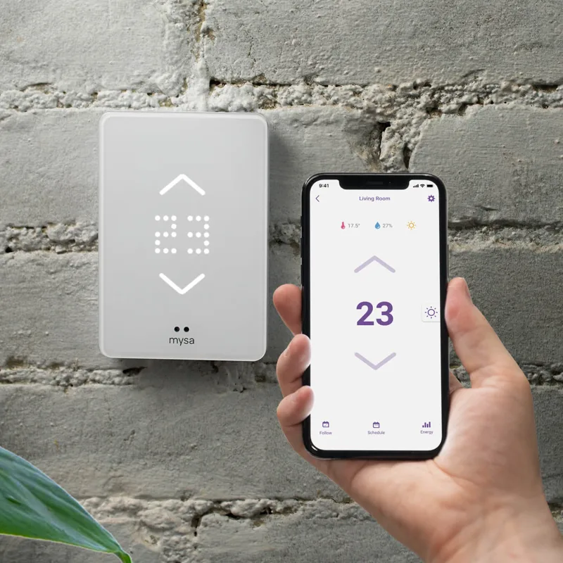 Mysa - WiFi programmable touch thermostat for electric baseboard