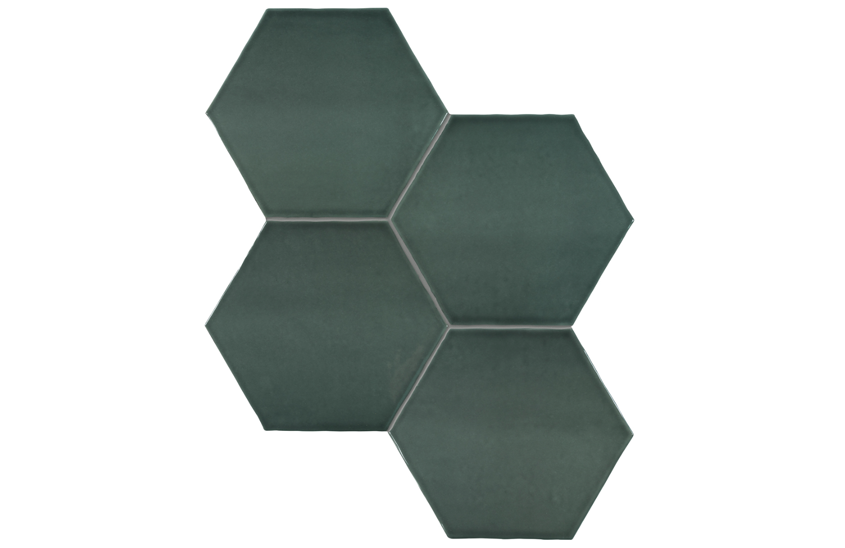 Teramoda Emerald Hexagon - 6"