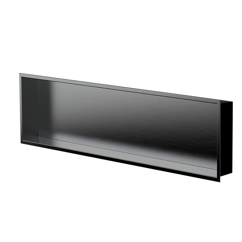 Niche murale PVD noir 12″ x 48″ Alba