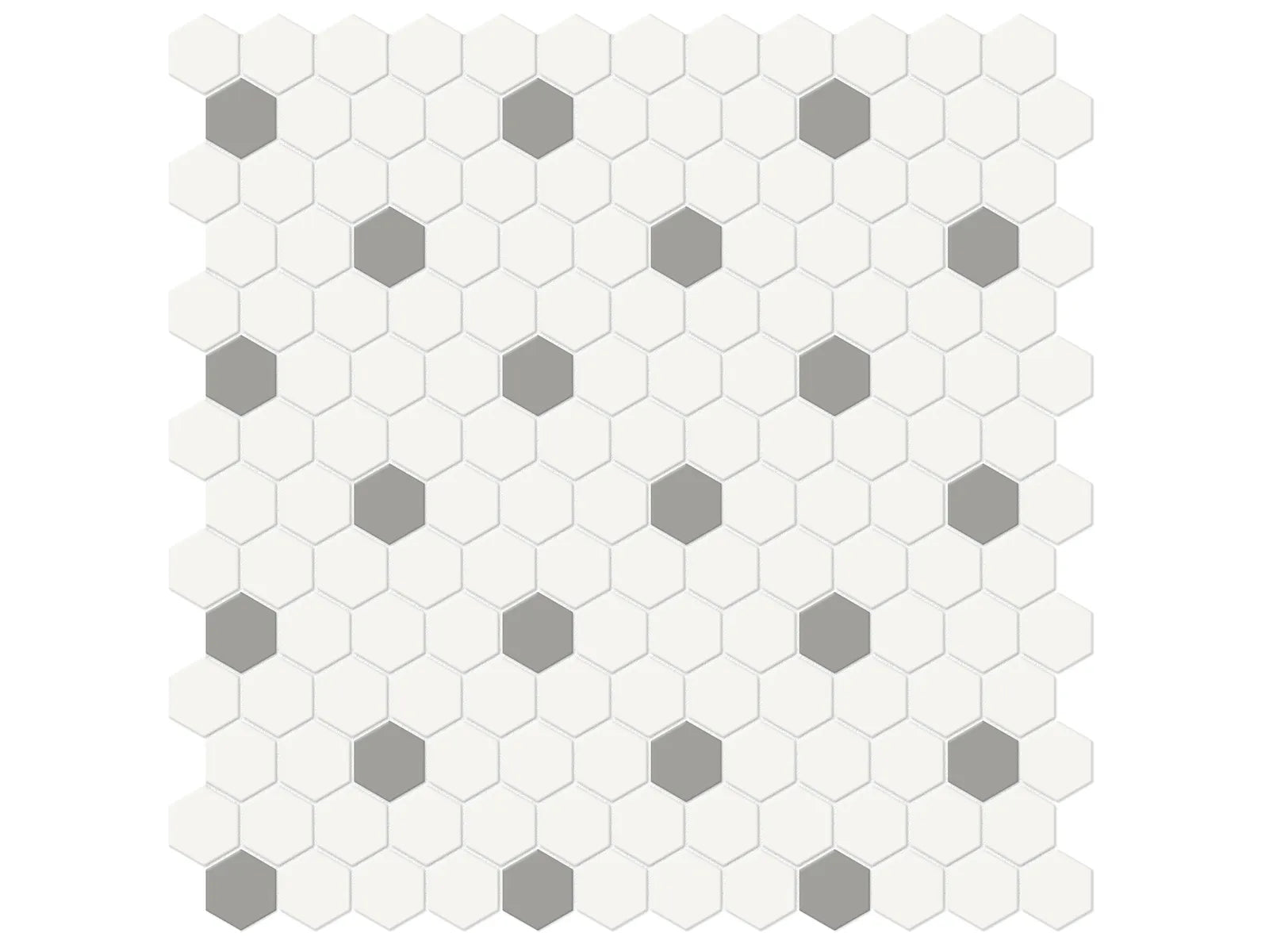 Soho Cement Chic Mosaïque - Hexagon avec Insertion