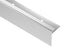 Schluter - VINPRO-STEP-R Profilé de nez de marche pour revêtement de vinyle avec dévoilement allongé aluminium anodisé chrome brossé 1/4" (6 mm) x 8' 2-1/2"