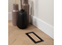 Fittes Aria - 4" x 10" - Trappe de ventilation avec cadre Lite Matte Black