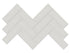 Soho Halo Grey Mosaïque - 2X6 Chevrons