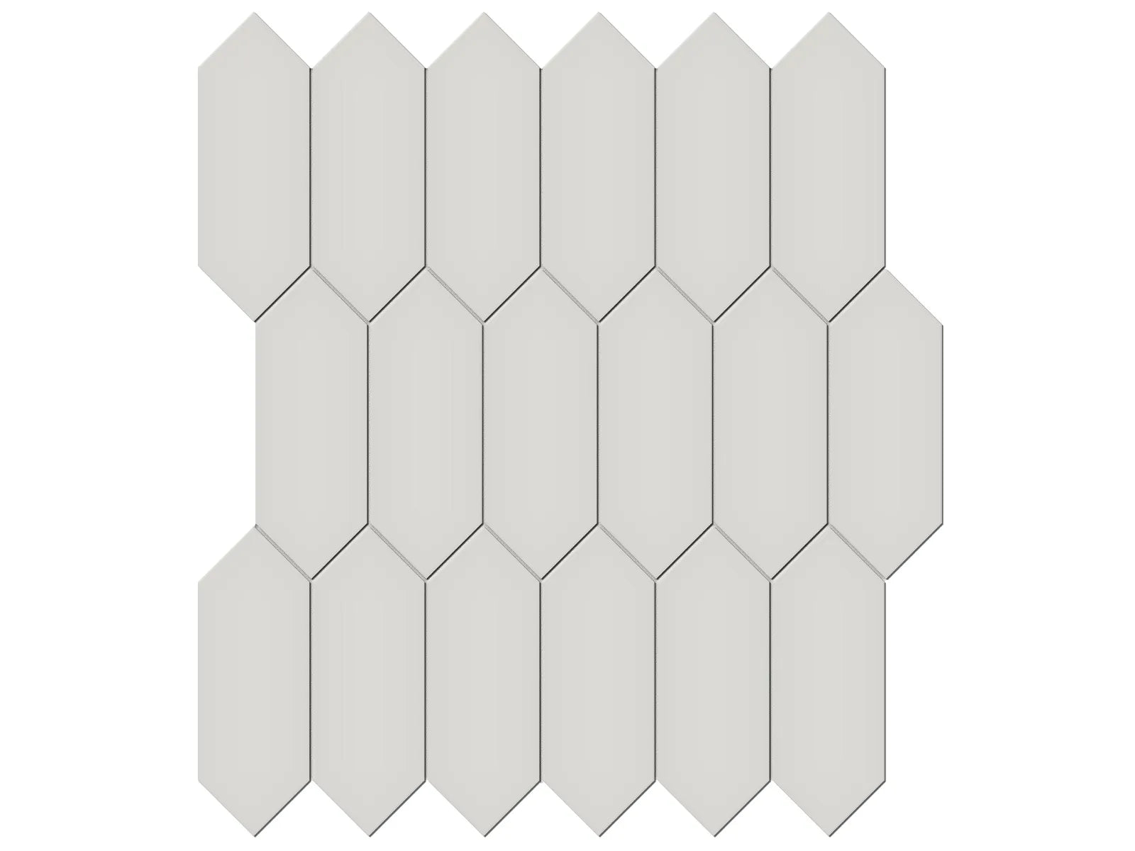 Soho Halo Gray Mosaic - 2X5 Picket