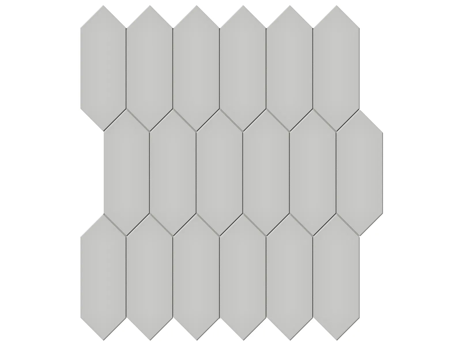 Soho Loft Gray Mosaic - 2X5 Picket