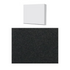 Fusion - Midnigth Black 5" x 48" - 12 mm - Polished Quartz Shower Threshold 