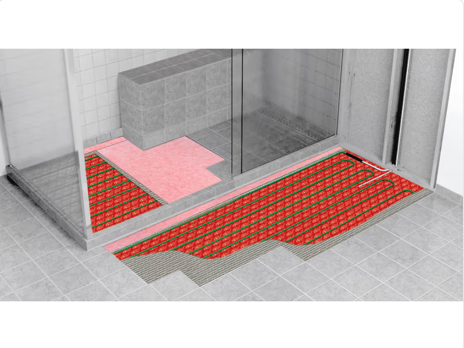 Prova FLEX-HEAT - 3' 3" x 16' - 6.5 mm (52 ​​sq. ft.) - Roll Uncoupling Membrane (SKU: TT8006RED05) 