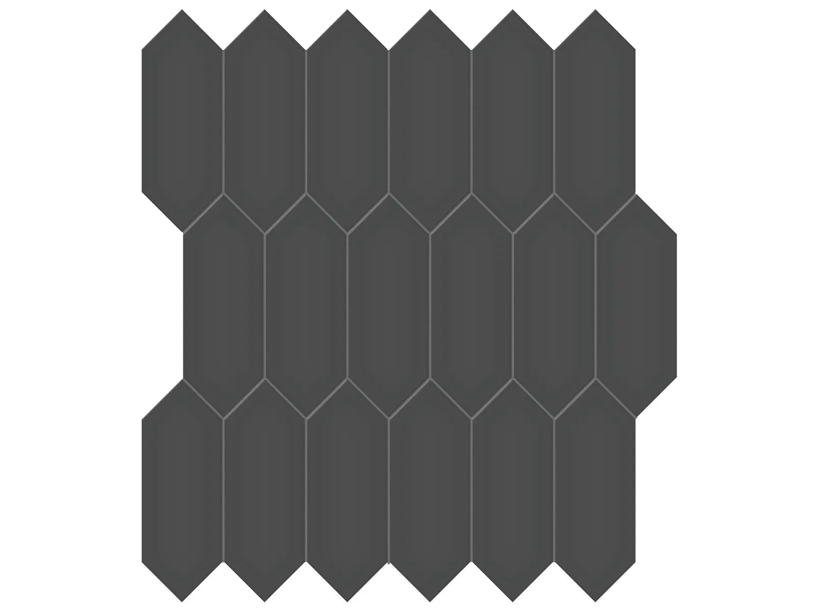 Soho Retro Black Mosaïque - 2X5 Picket